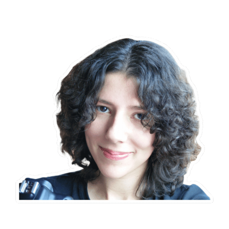 Lockenkopf: mein Portrait mit Locken